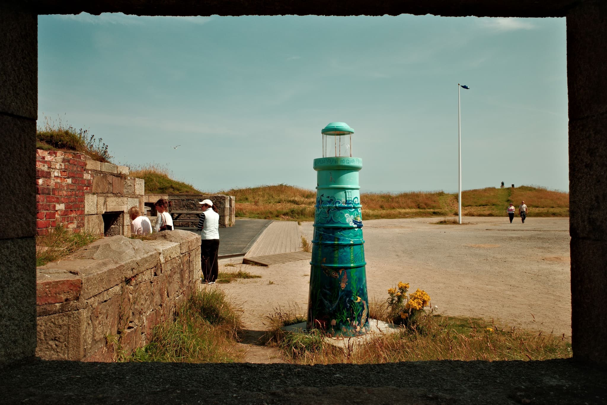 Through The Bomb Shelter To The Lighthouse