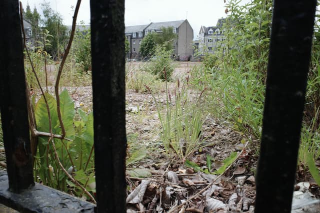 Behind Gallowgate Car Park