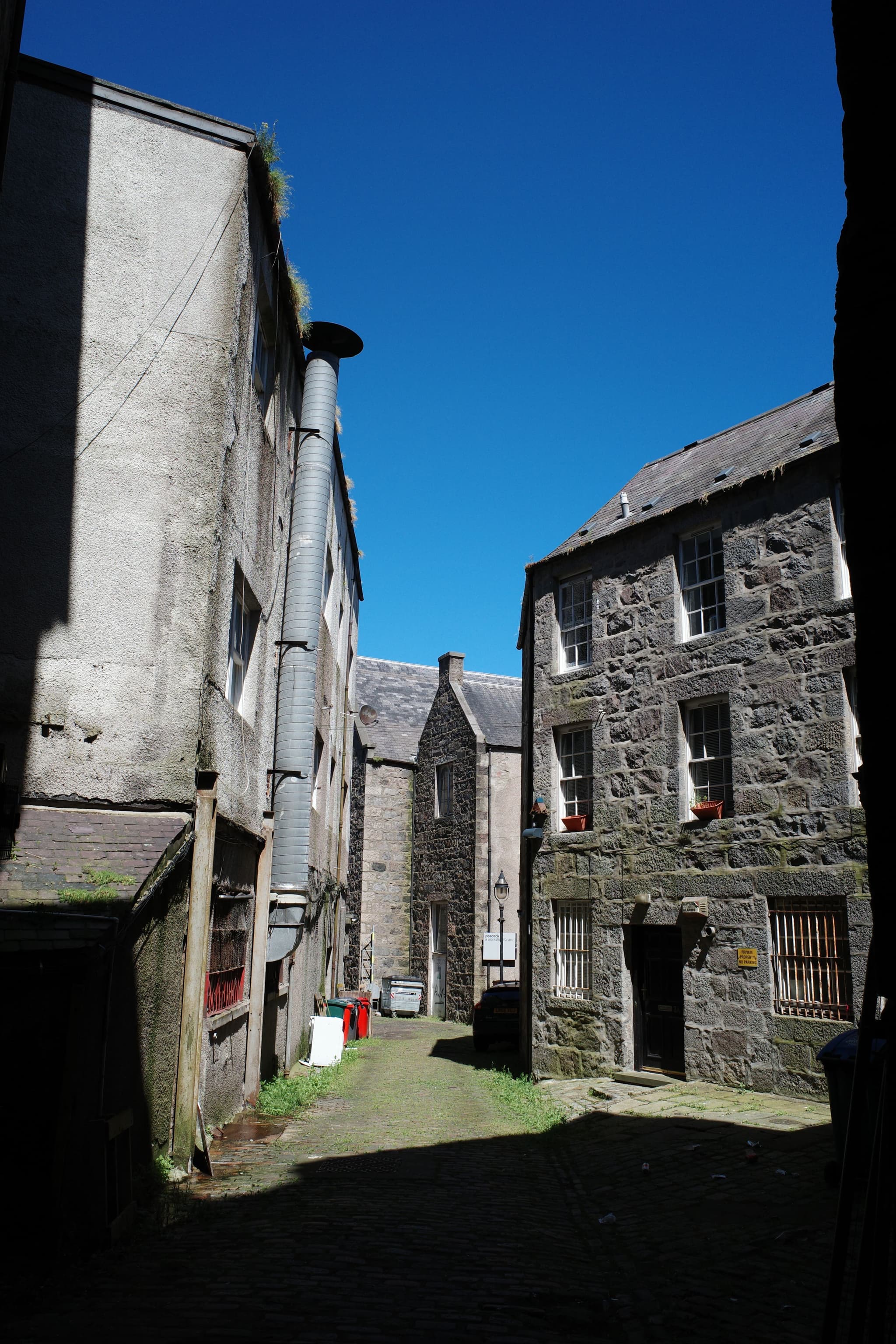 Back Street Old Buildings